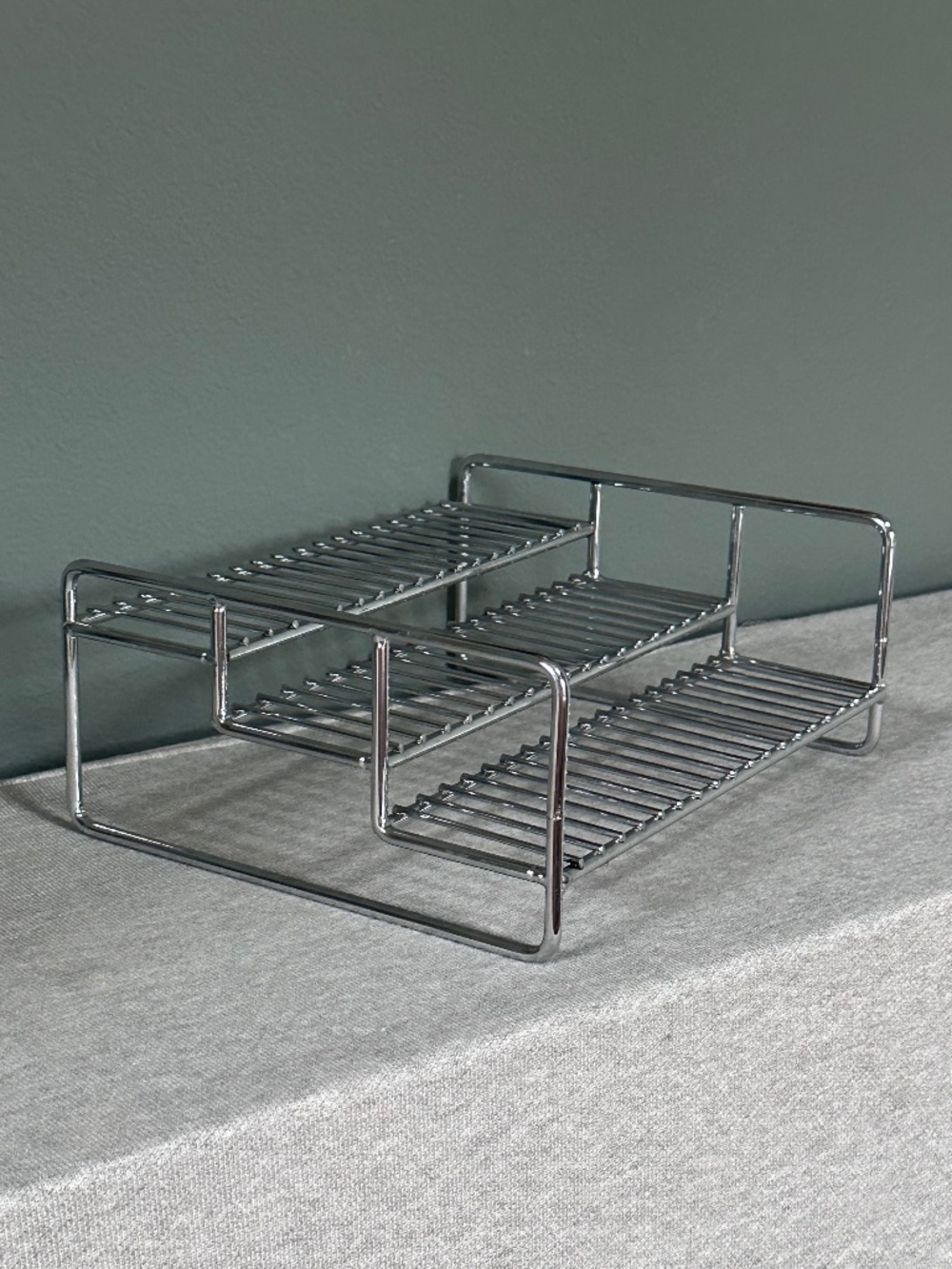 The Container Store: 3-Tier Metal Spice-Jar-Can Rack